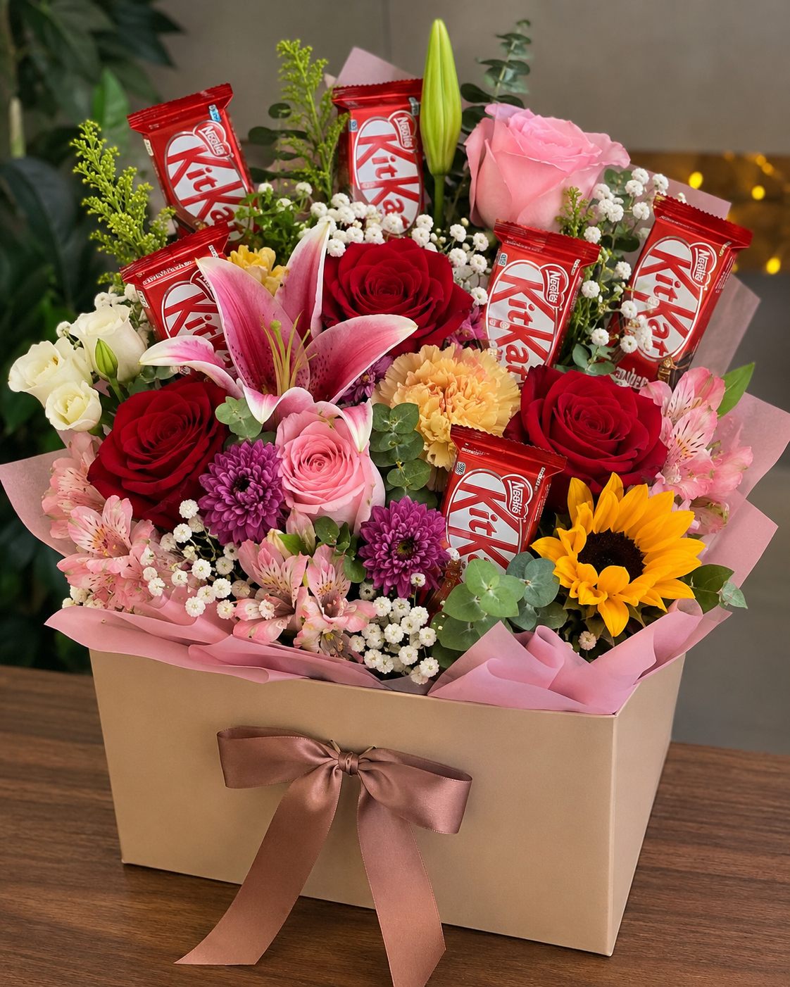Envio y venta de flores ,rosas, plantas,arreglos florales ,regalos y desayunos a domicilio con delivery gratis en la Ciudad Autonoma de Buenos Aires y con costo de env�o en localidades del Gran Buenos Aires asi como delivery de flores y plantas a trav�s de florerias asociadas en todas las provincias de la Argentina, Buenos Aires, la Pampa, Tucuman, La Rioja, R�o Negro, Entre Rios, Corrientes, Misiones, Neuquen, Chubut, Tierra del Fuego, Santa Cruz, San Luis, Mendoza, Cordoba, Jujuy, Formosa, Santiago del Estero, Salta, Chaco, Catamarca ,San Juan, y ademas realizamos el delivery de flores ,coronas,palmas , plantas y regalos a todas las ciudades de Argentina, Mar del Plata, C�rdoba, Buenos Aires, con cargo en Santa Rosa, La Plata, Bella Vista, Neuquen, Pilar, Paran�, Posadas, Resistencia, Cipolleti y mas de 300 ciudades y localidades en todo el territorio de nuestro pa�s, asi como tambien tenemos la posibilidad de enviar flores a casi todo el mundo en cuestion de horas